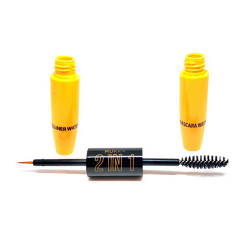 Mukka Cosmetics Mascara 2 In 1 Eyeliner | Gogobli