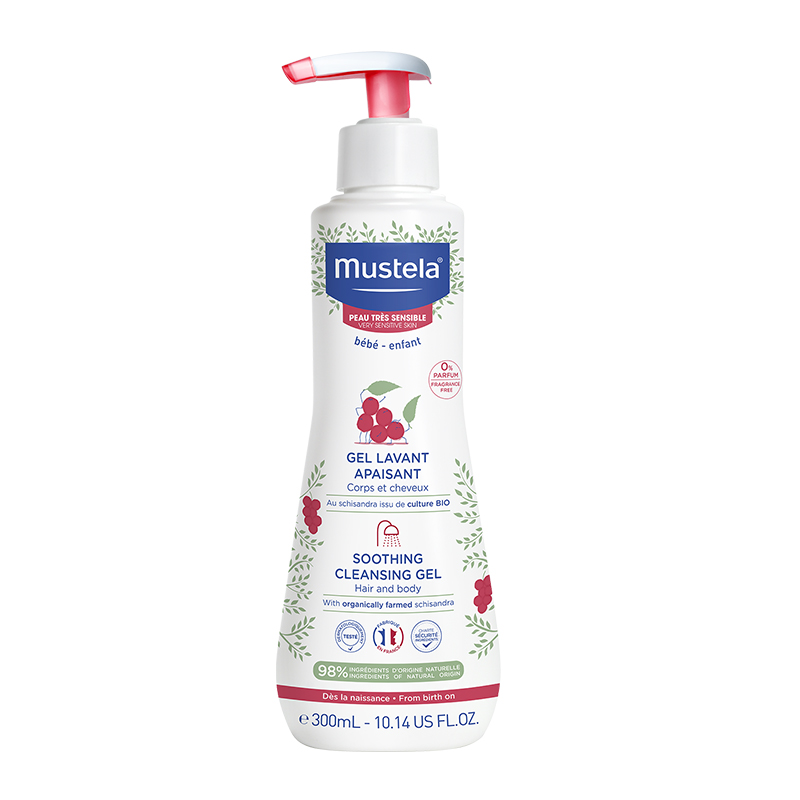 Mustela Hair And Body Soothing Cleansing Gel 300ml | Gogobli