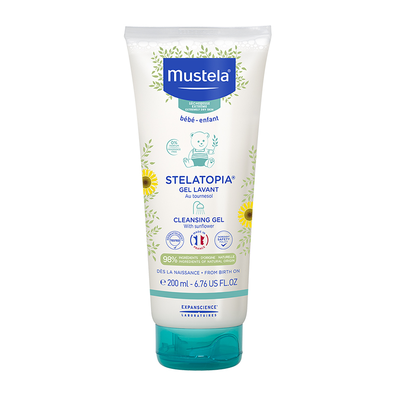 Mustela Stelatopia Cleansing Gel With Sunflower 200ml | Gogobli