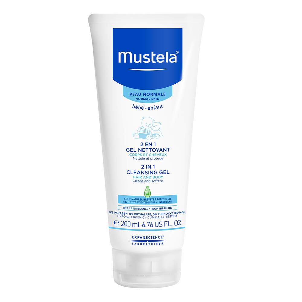 Mustela Bebe 2 In 1 Cleansing Gel 200ml | Gogobli
