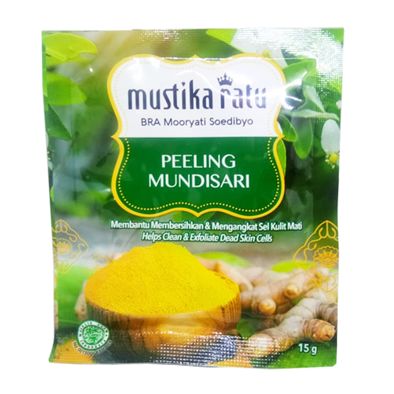 Mustika Ratu Peeling Mundisari Bt N.Pack 15gr | gogobli