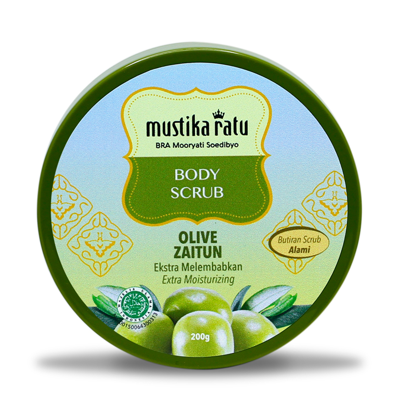 Mustika Ratu Zaitun Body Scrub 200gr | Gogobli