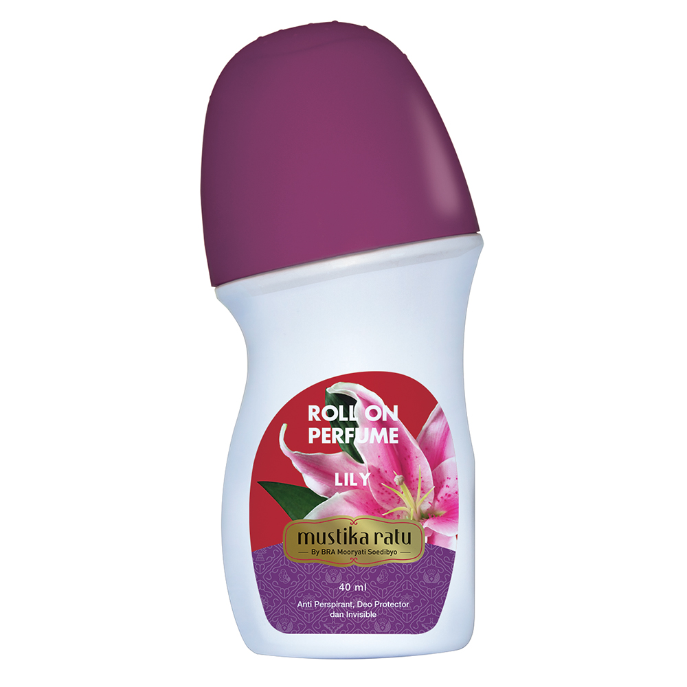 Mustika Ratu Roll On Lily Mr 40ml | gogobli