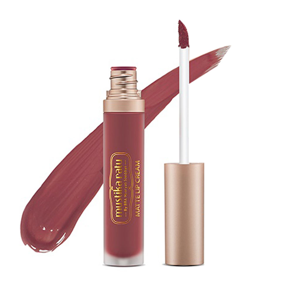 Mustika Ratu Matte Lip Cream Cheers Columbines  | Gogobli