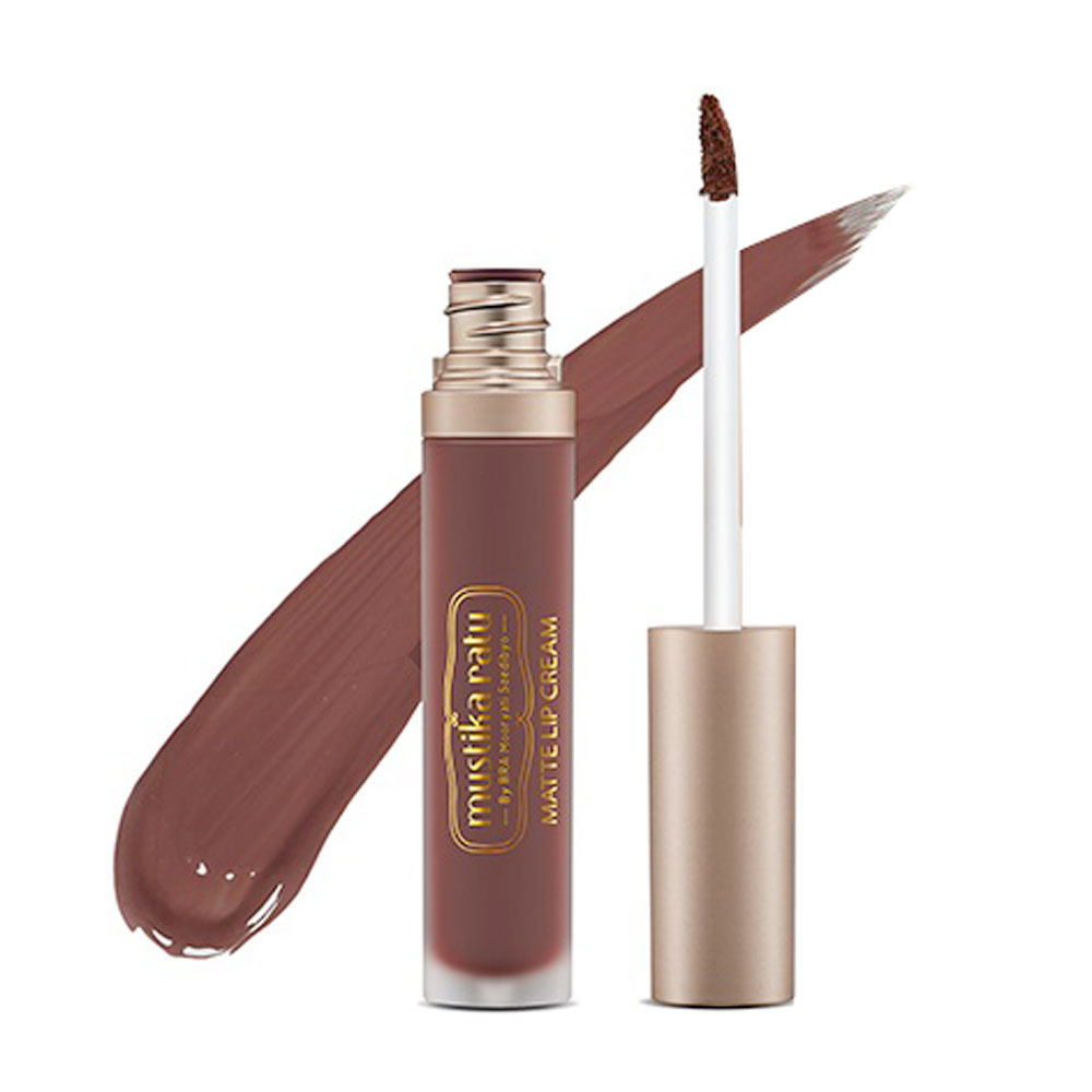 Mustika Ratu Matte Lip Cream Precious Poppy 4ml | Gogobli