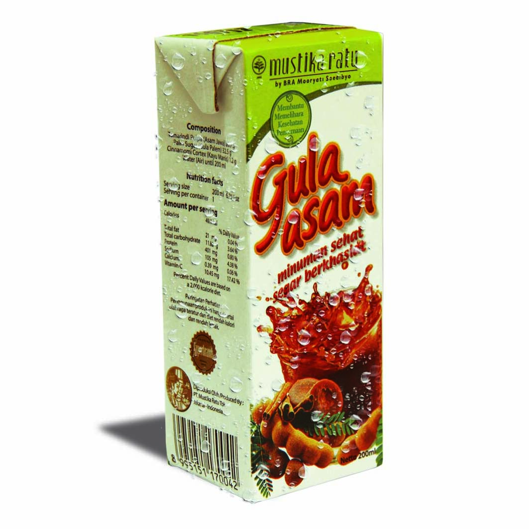 Mustika Ratu Minuman Gula Asem 200ml | gogobli