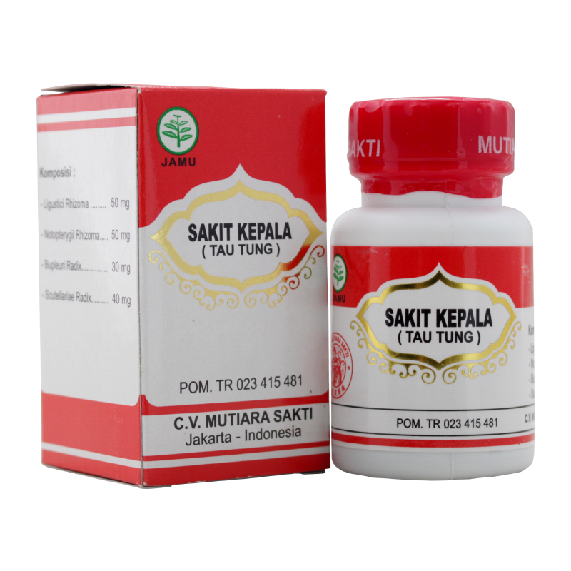 Mutiara Sakti Tau Tung (Obat Sakit Kepala) 150 Pil | Gogobli