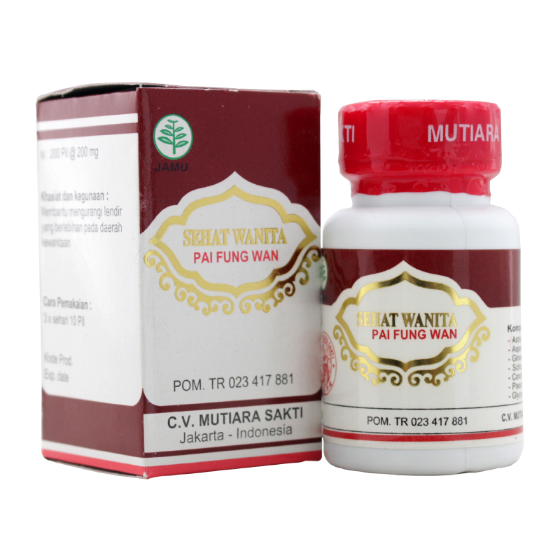 Mutiara Sakti Pai Fung Wan (Pil Sehat Wanita) 200 Pil | Gogobli