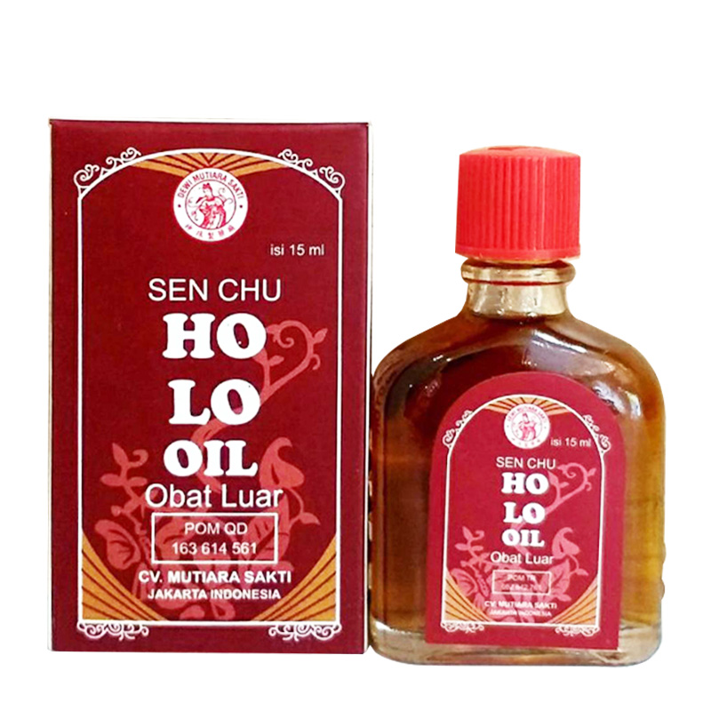 Mutiara Sakti Sen Chu Ho Lo Oil (Minyak Gosok) 15ml | Gogobli