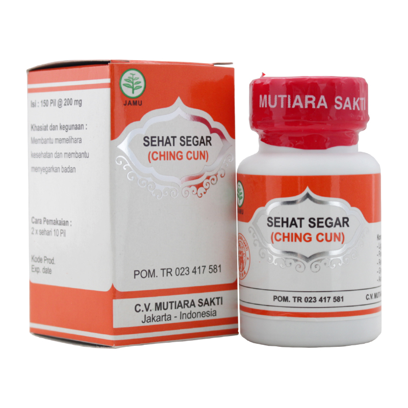 Mutiara Sakti Ching Cun (Pil Sehat Segar) 150 Pil | Gogobli