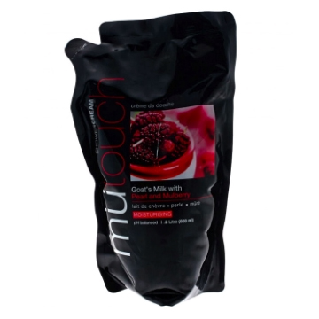 Mutouch Goats Milk Shower Cream - Pouch Pearl And Mulberry 450ml | Gogobli