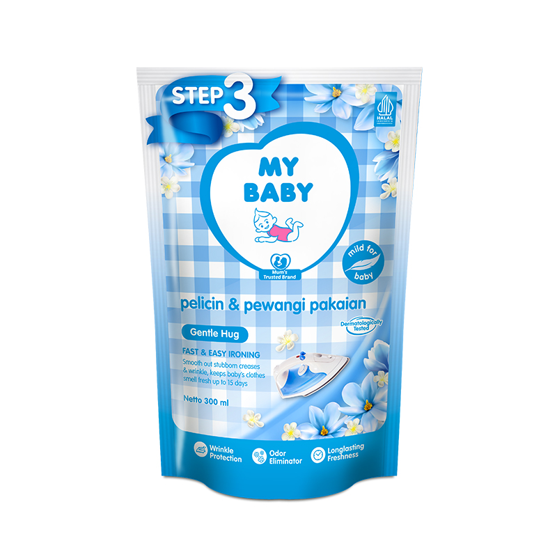 My Baby Pelicin & Pewangi Pakaian Gentle Hug Refill 300ml | Gogobli