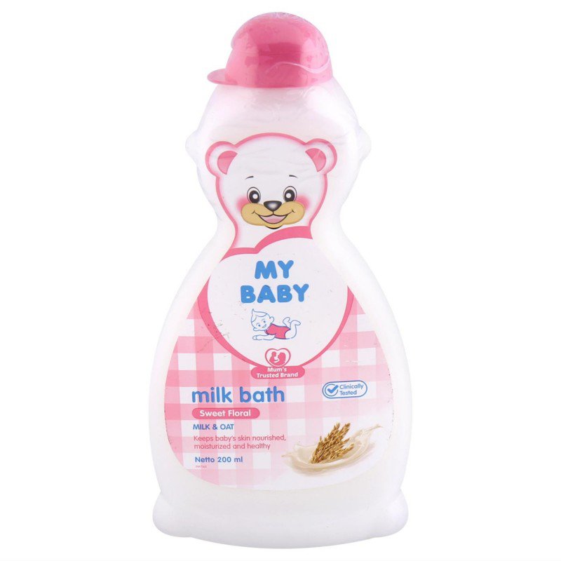 My Baby Milk Bath Sweet Floral 200ml (ED: Ju | Gogobli