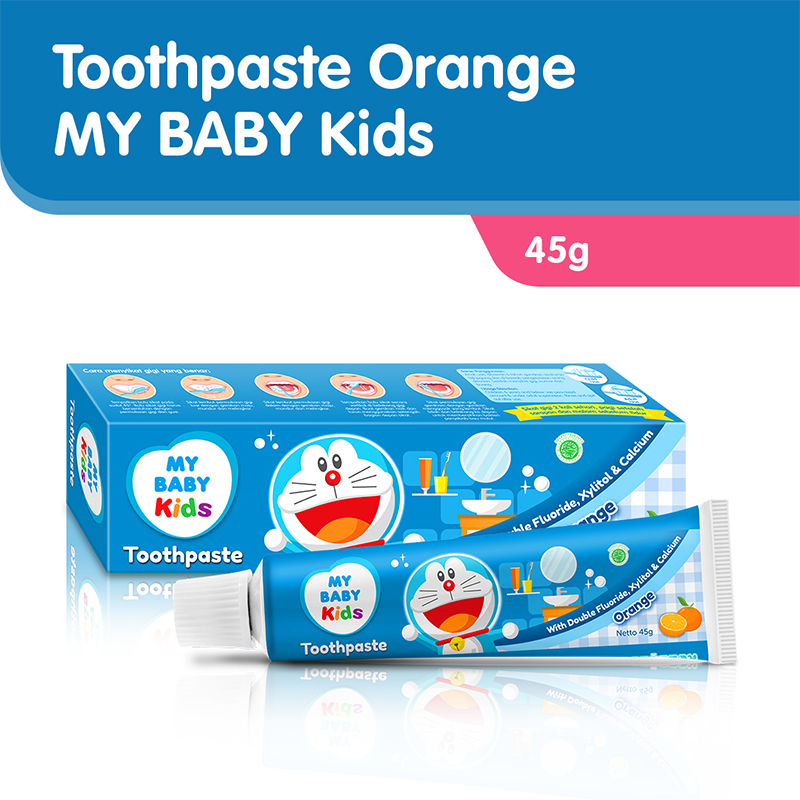 My Baby Kids Toothpaste Orange 45gr | Gogobli