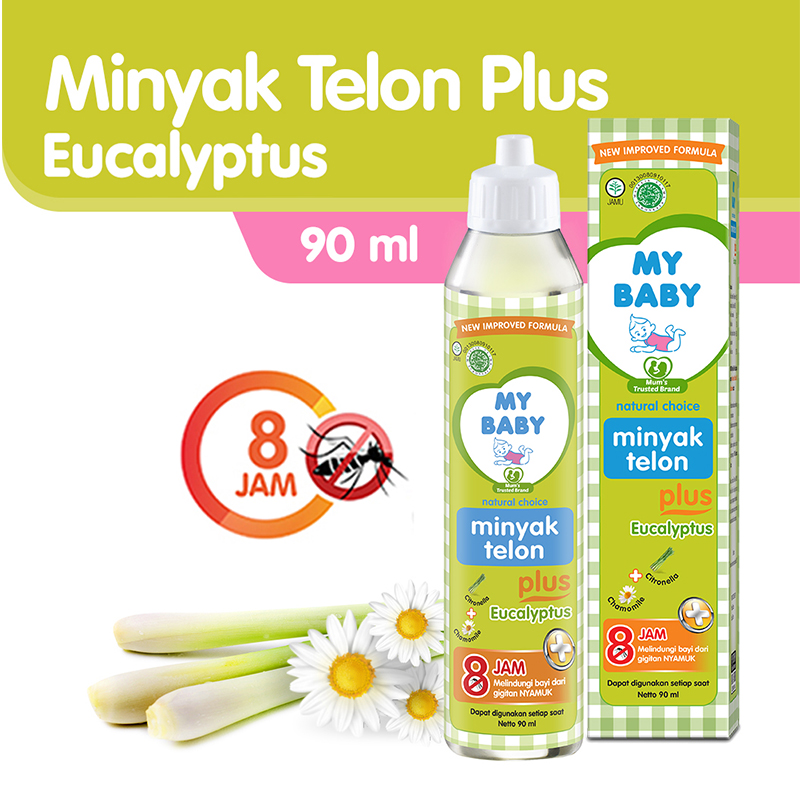 My Baby Minyak Telon Plus Eucalyptus 90ml | Gogobli