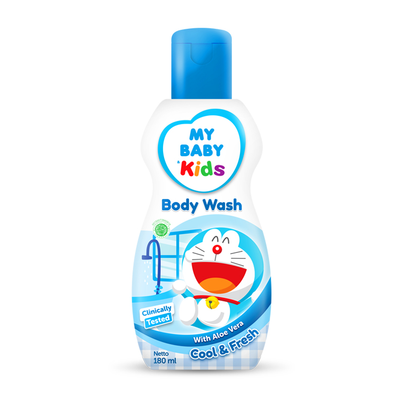 My Baby Kids Body Wash Cool And Fresh Blue 180ml | Gogobli