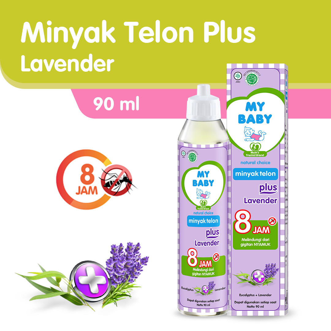 My Baby Minyak Telon Plus Lavender 90ml | Gogobli