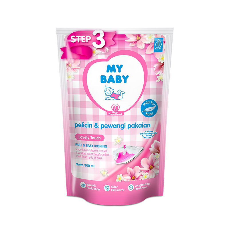 My Baby Pelicin & Pewangi Pakaian Lovely Touch Refill 300ml | Gogobli