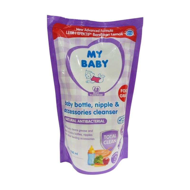 My Baby Bottle Nipple And Accessories Cleanser Refill 700ml | Gogobli