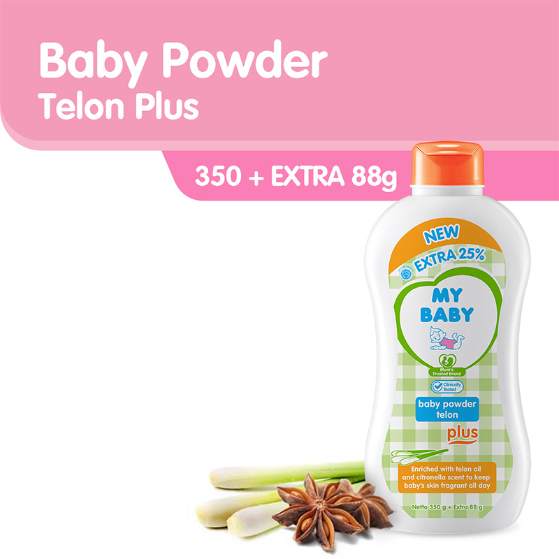 My Baby Powder Comfort And Soothing 325gr + Extra 81gr | Gogobli