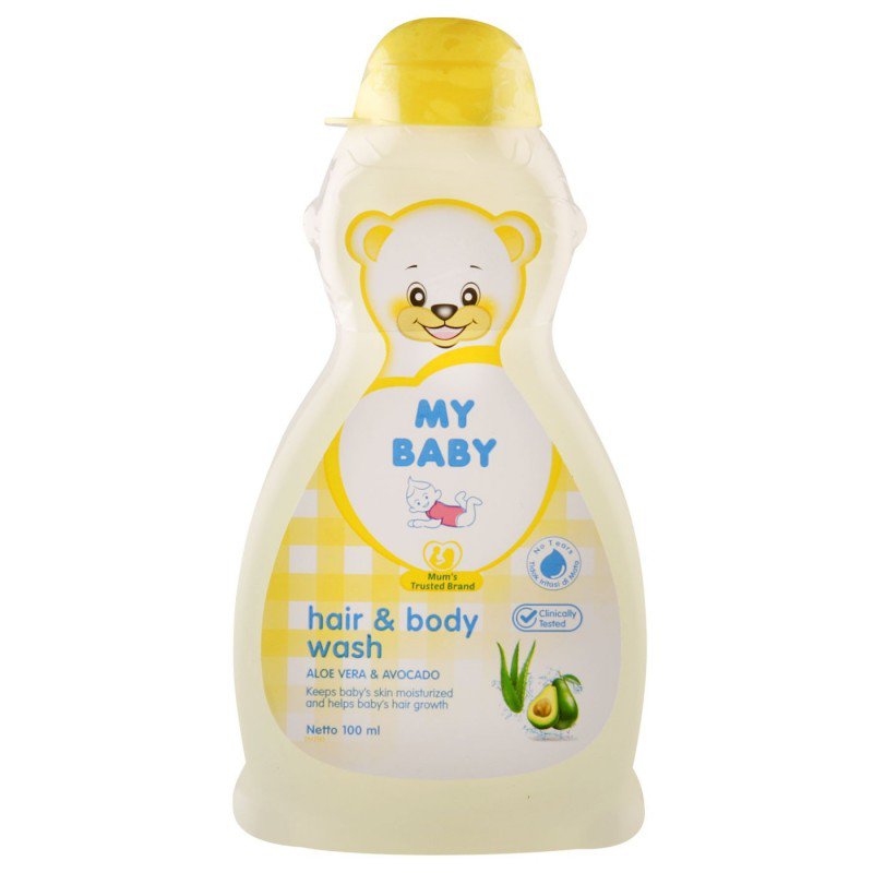 My Baby Hair And Body Wash Aloe Vera And Avocado 200ml | Gogobli