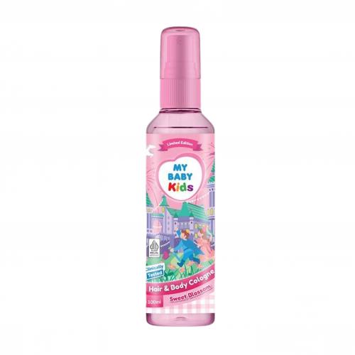 My Baby Kids 2in1 Hair And Body Cologne Sweet Blossom 100ml (BELI 12 Pcs LEBIH MURAH) | Gogobli