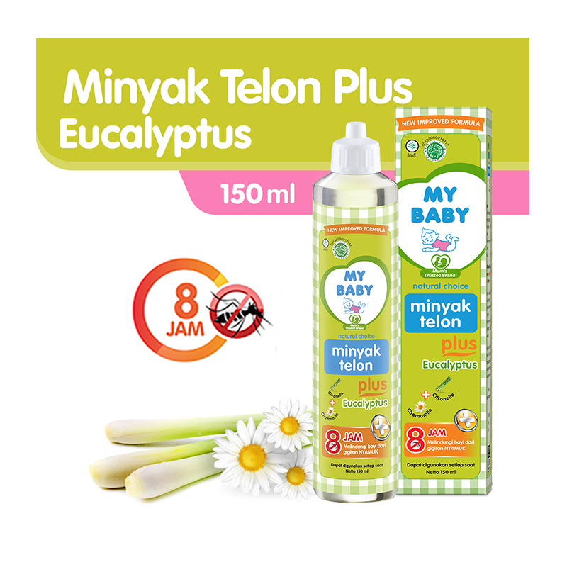 My Baby Minyak Telon Plus Eucalyptus 150ml | Gogobli