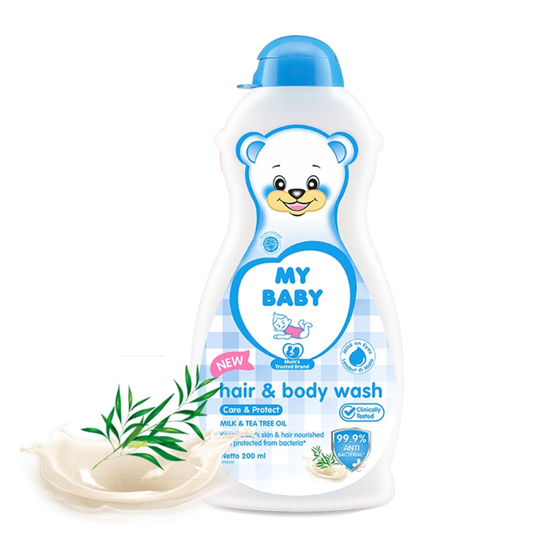 My Baby Hair And Body Wash Care And Protect 200ml | Gogobli