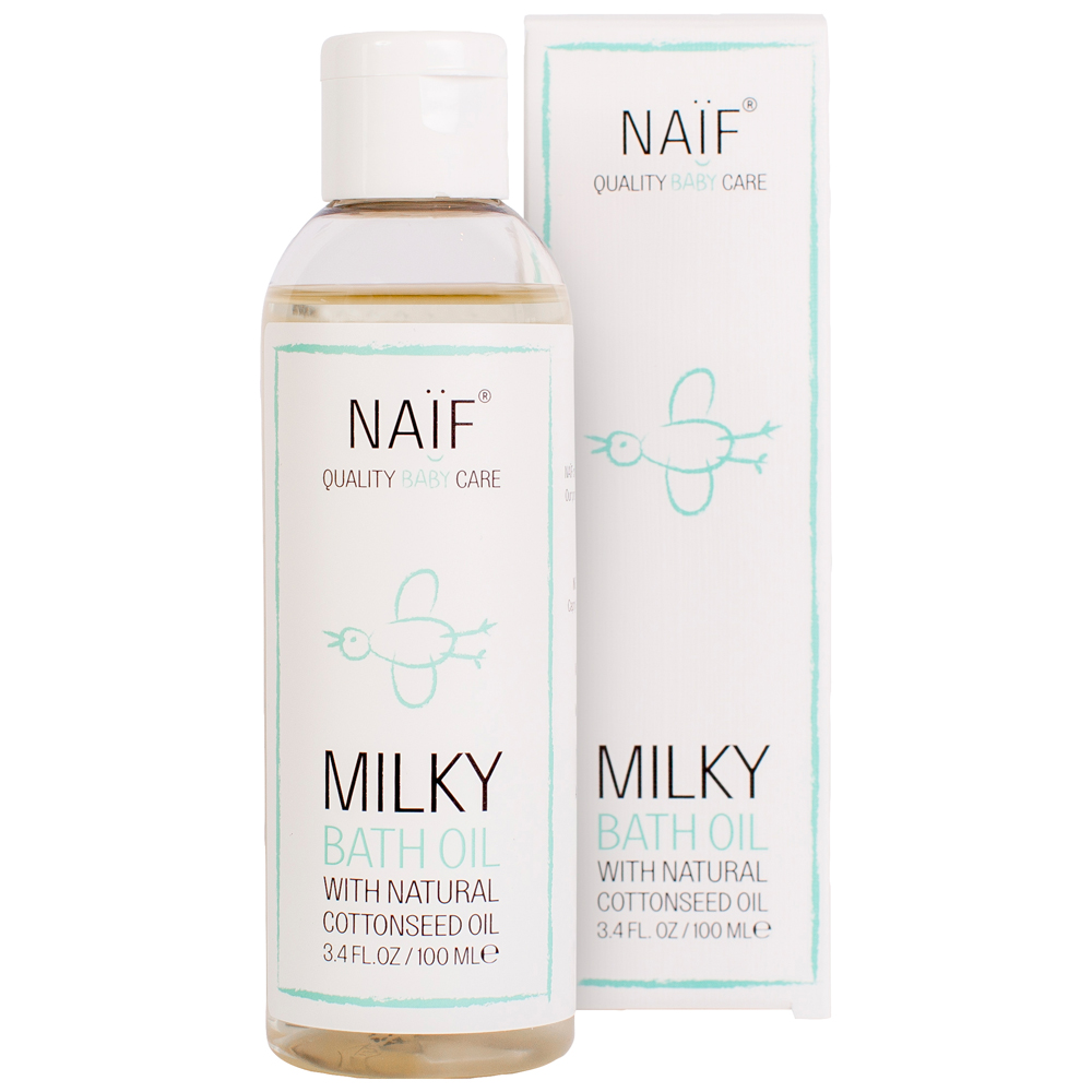 Naif Calming Baby Bath Oil 100ml | Gogobli