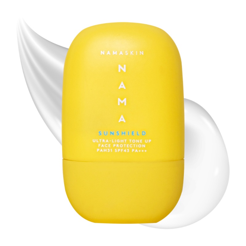 Nama Beauty Sunshield Ultra-Light Tone Up Face Protection PAH31 SPF43 PA+++ 35ml | Gogobli