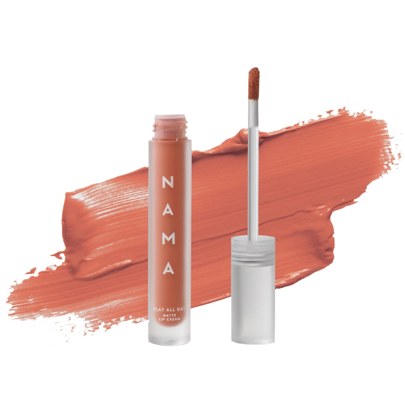 Nama Beauty Play All Day Matte Lip Cream 03. The Traveler 4.2gr | Gogobli