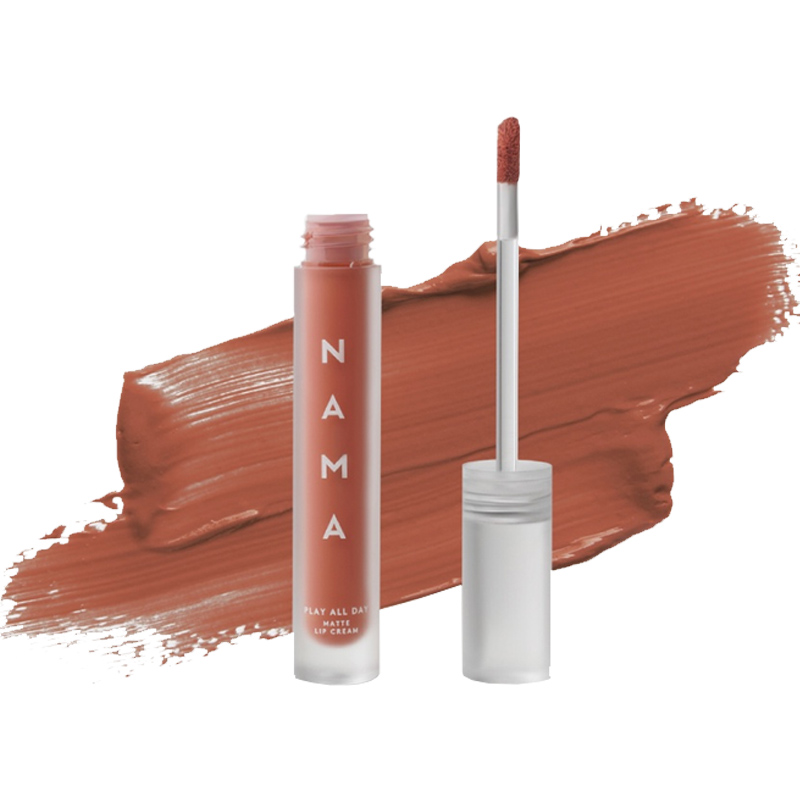 Nama Beauty Play All Day Matte Lip Cream 01. Talk To Me 4.2gr | Gogobli