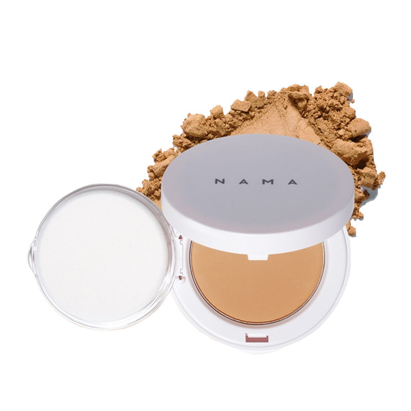 Nama Beauty Power Powder Matte Finish Compact Warm Sand 13gr | Gogobli
