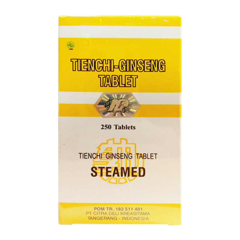 Tienchi Ginseng Tablet Steamed 250s | Gogobli