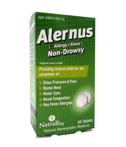 Natra Bio Allergy Sinus 60tabs | Gogobli