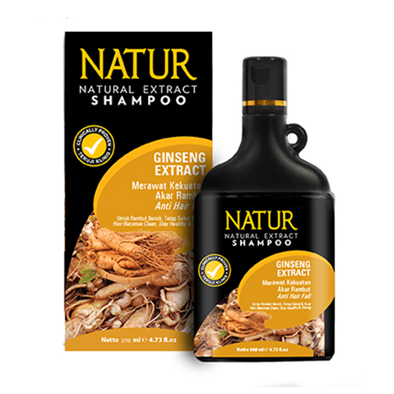 Natur Shampoo Ginseng Extract 270ml | Gogobli