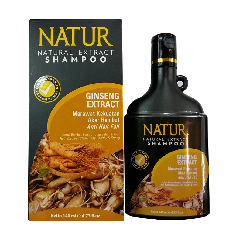 Natur Shampoo Gingseng Extract 140ml | Gogobli