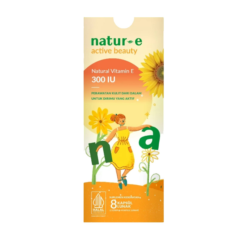 Natur-E Active Beauty Vitamin E 300 IU 8s | Gogobli