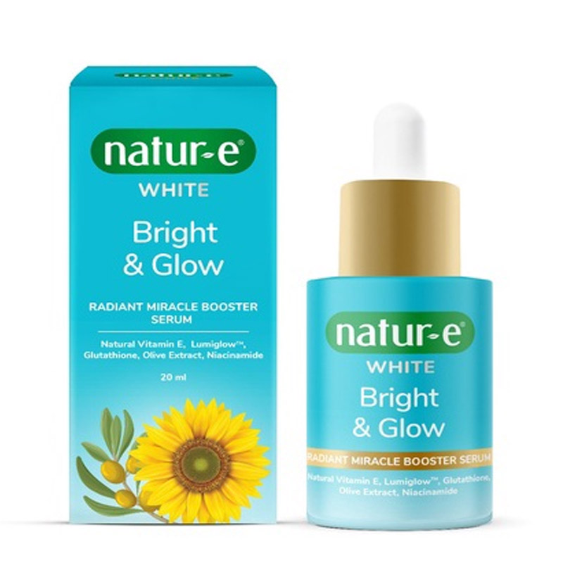 Natur-e White Bright & Glow Radiant Miracle Booster Serum 20ml | Gogobli