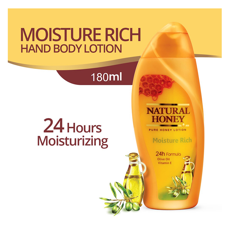 Natural Honey Hand And Body Lotion Moisture Rich 180ml | Gogobli
