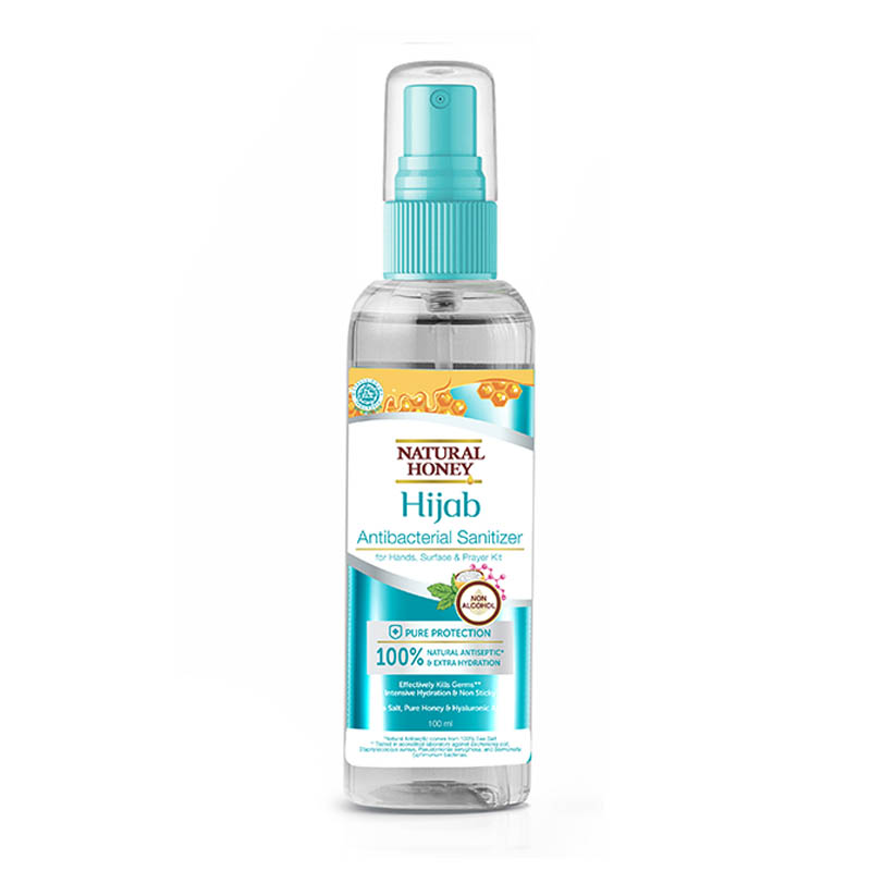 Natural Honey Hijab Antibacterial Sanitizer Spray 100ml | Gogobli