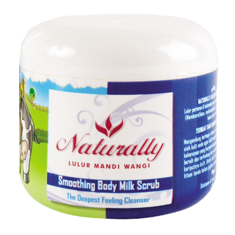 Naturally Smoothing Body Milk Scrub 200gr | Gogobli