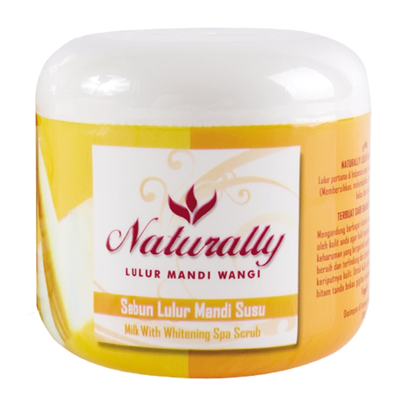 Naturally Sabun Lulur Mandi Susu 200gr | Gogobli
