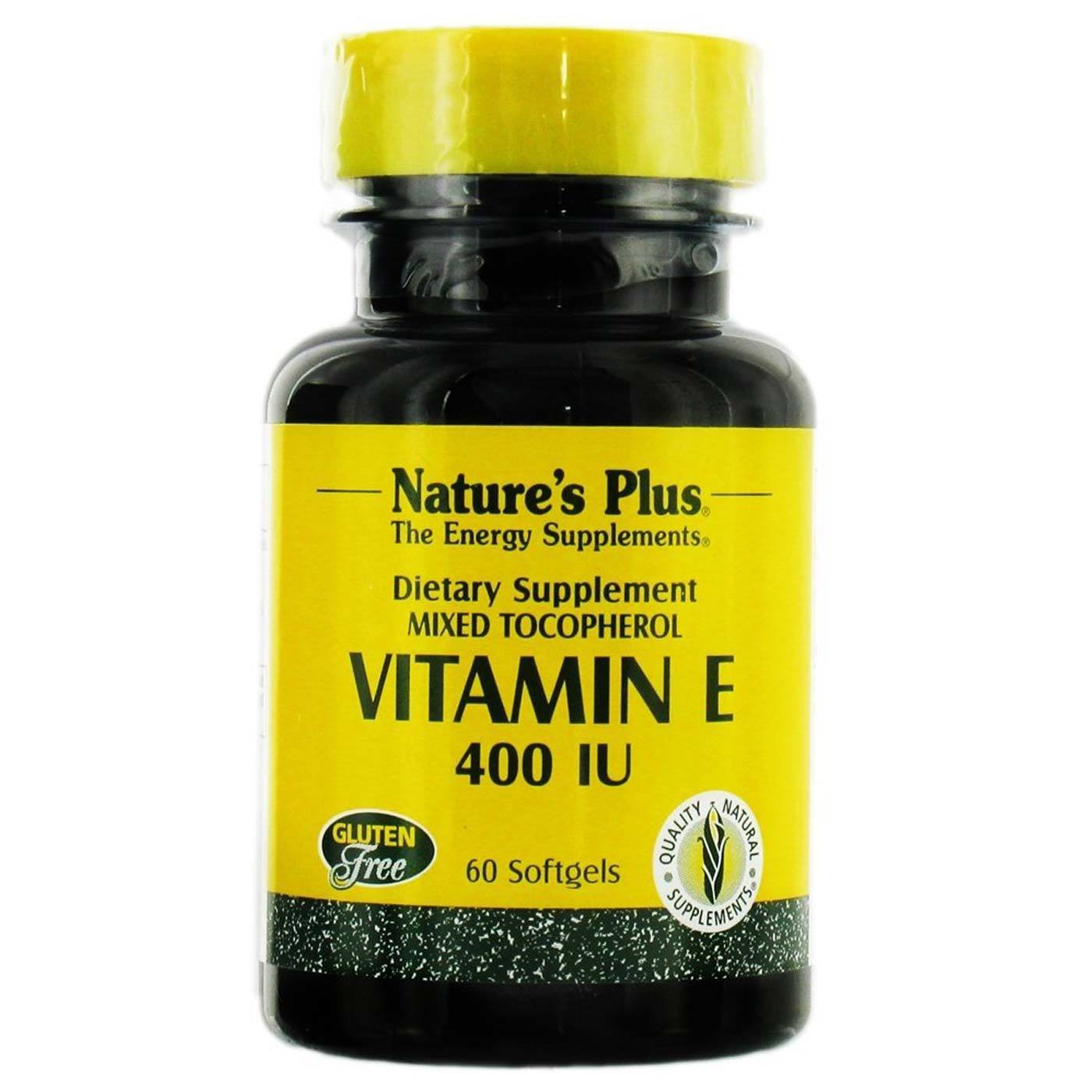 Natures Plus Vitamin E 400IU 60tablet | Gogobli