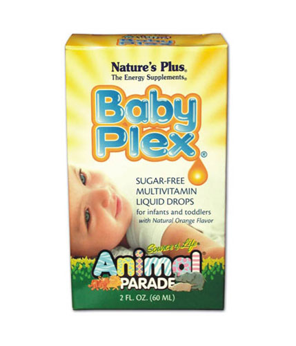 Natures Plus Animal Parade Baby Plex Orange 60ml | Gogobli
