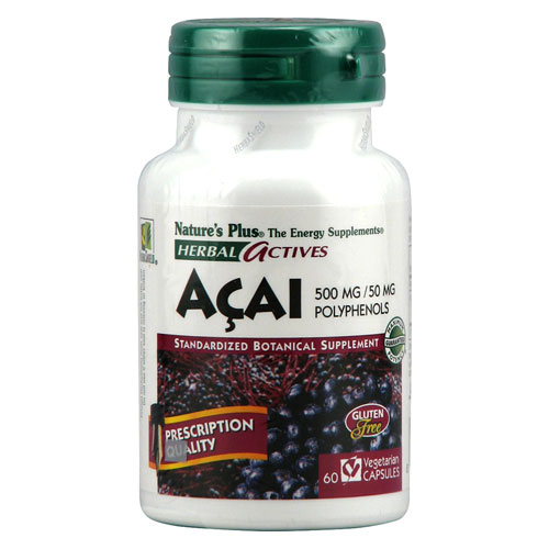 Natures Plus Acai 500 Mg 60 Kapsul