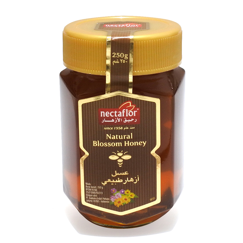 Nectaflor Natural Blossom Honey Jar 250gr | Gogobli