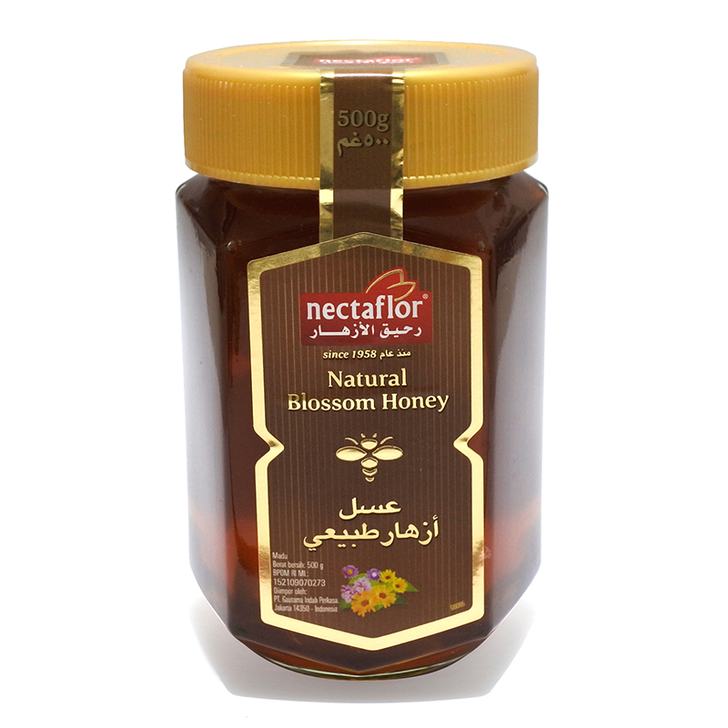 Nectaflor Natural Blossom Honey Jar 500gr | Gogobli