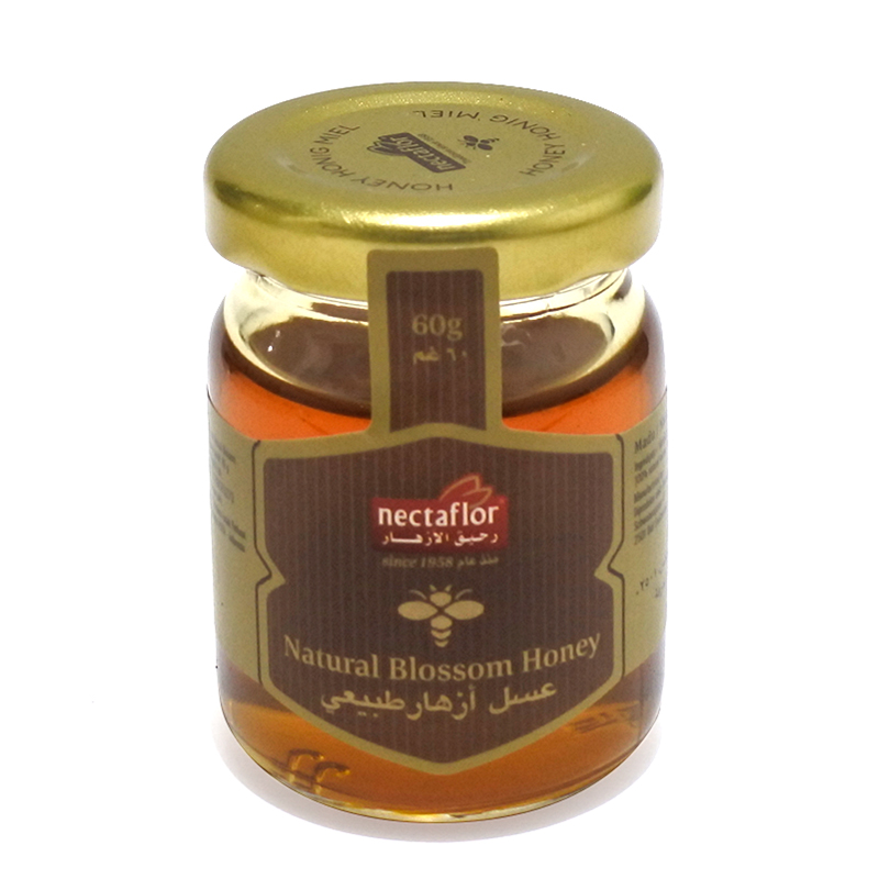 Nectaflor Natural Blossom Honey Jar 60gr | Gogobli
