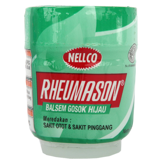 NELLCO Rheumason Balsem Gosok Hijau 15gr | Gogobli